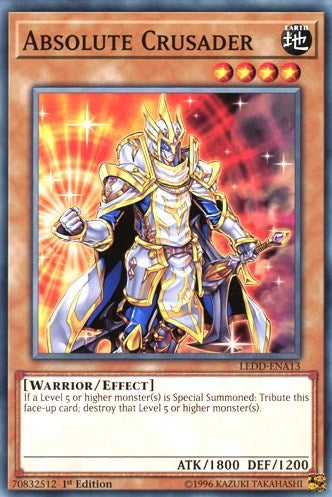 Absolute Crusader (13) (LEDD) - YuGiOh Single