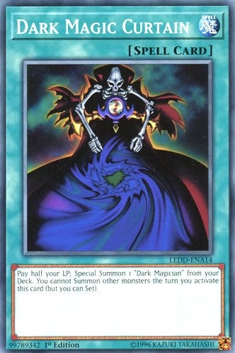 Dark Magic Curtain (14) (LEDD) - YuGiOh Single