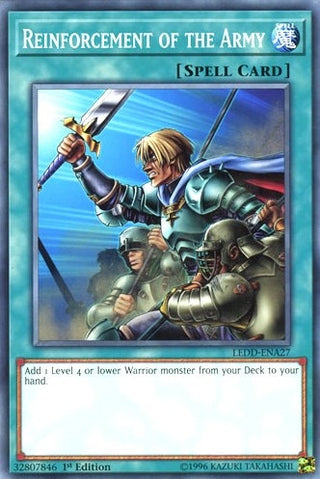 Reinforcement of the Army (27) (LEDD) - YuGiOh Single
