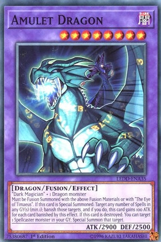 Amulet Dragon (35) (LEDD) - YuGiOh Single