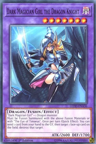 Dark Magician Girl the Dragon Knight (36) (LEDD) - YuGiOh Single