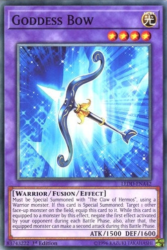 Goddess Bow (42) (LEDD) - YuGiOh Single