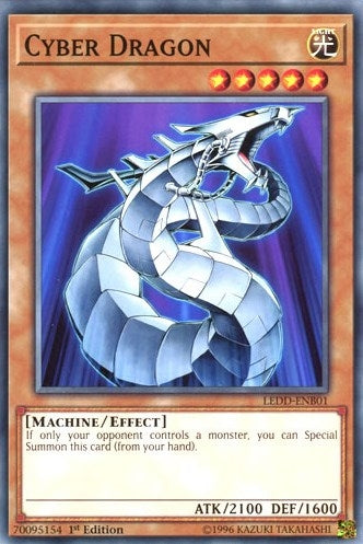 Cyber Dragon (1) (LEDD) - YuGiOh Single