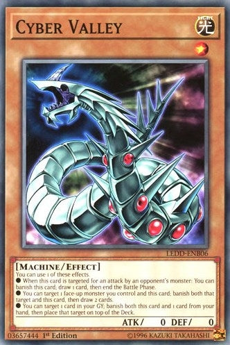 Cyber Valley (6) (LEDD) - YuGiOh Single