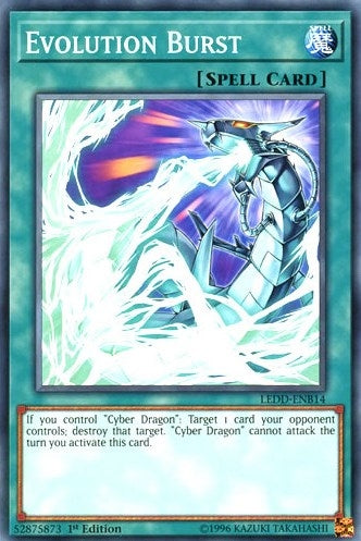 Evolution Burst (14) (LEDD) - YuGiOh Single
