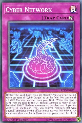 Cyber Network (20) (LEDD) - YuGiOh Single