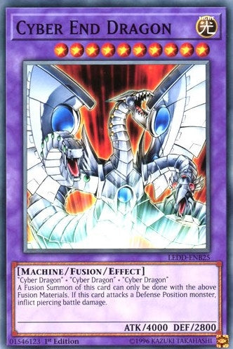 Cyber End Dragon (25) (LEDD) - YuGiOh Single