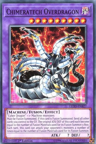 Chimeratech Overdragon (27) (LEDD) - YuGiOh Single