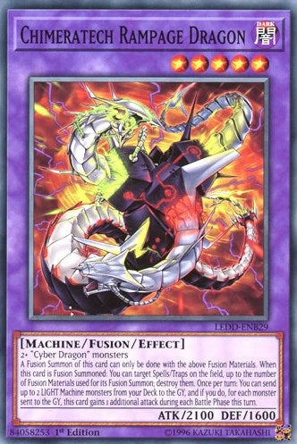 Chimeratech Rampage Dragon (29) (LEDD) - YuGiOh Single