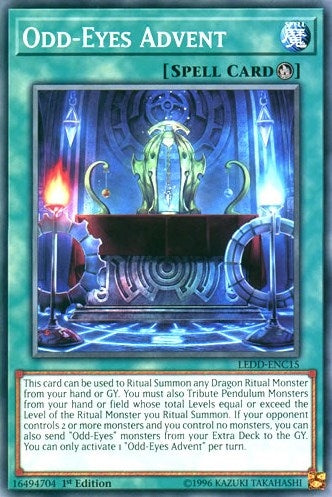 Odd-Eyes Advent (15) (LEDD) - YuGiOh Single