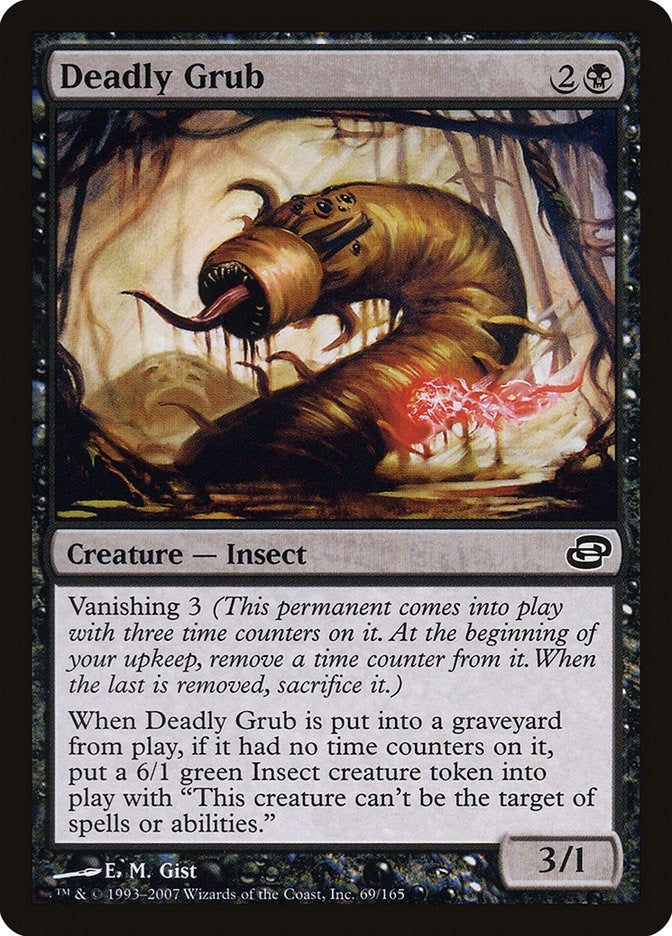 Deadly Grub (69) [PLC] - MTG Single