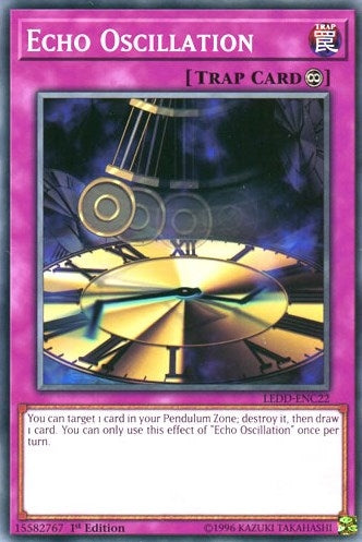 Echo Oscillation (22) (LEDD) - YuGiOh Single