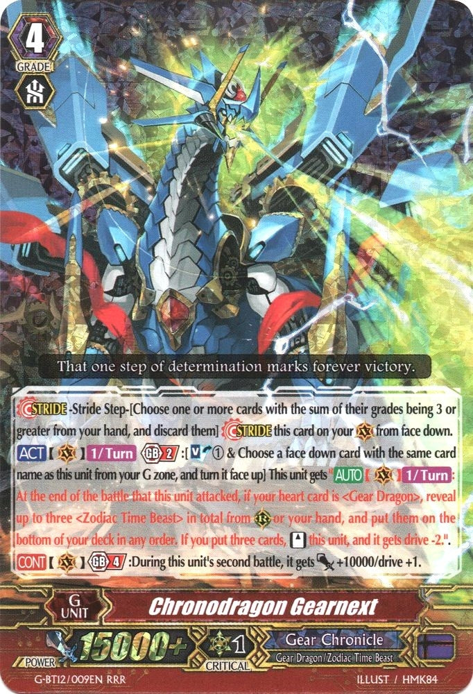 Chronodragon Gearnext (12009) [G-BT12] - Cardfight Vanguard Single