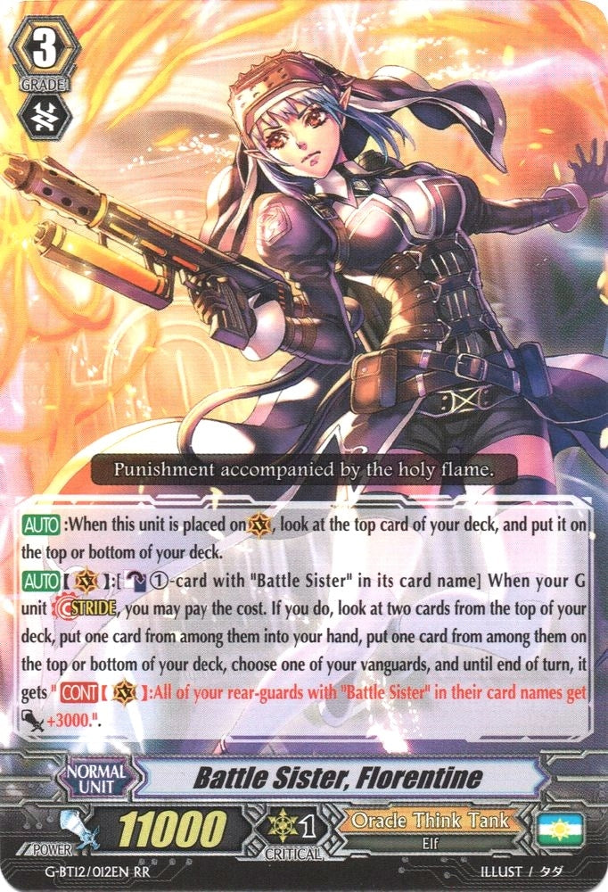 Battle Sister Florentine (12012) [G-BT12] - Cardfight Vanguard Single