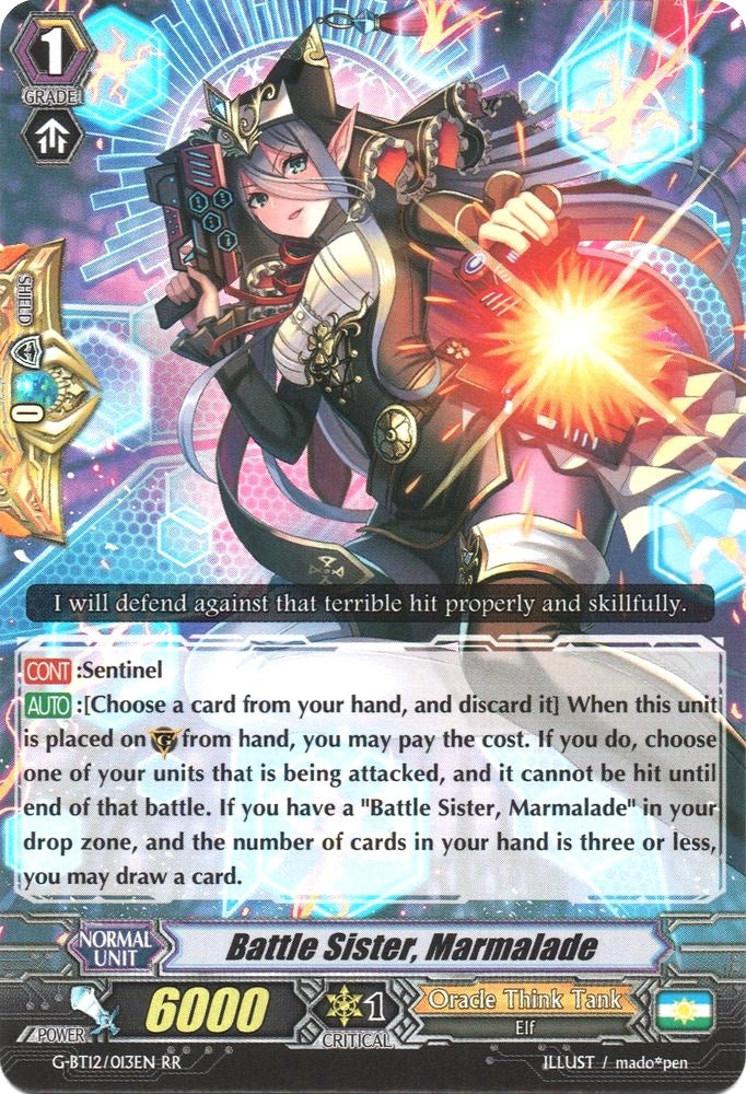 Battle Sister Marmalade (12013) [G-BT12] - Cardfight Vanguard Single