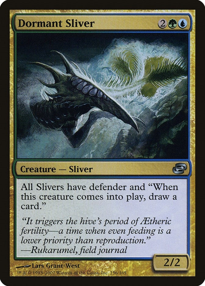 Dormant Sliver (156) [PLC] - MTG Single
