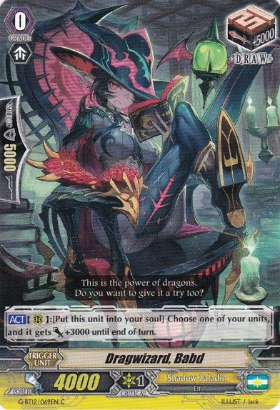 Dragwizard Babd (12069) [G-BT12] - Cardfight Vanguard Single