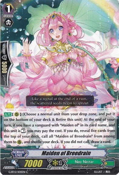 Maiden of Breedrain (12100) [G-BT12] - Cardfight Vanguard Single
