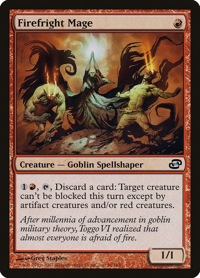 Firefright Mage (99) [PLC] - MTG Single