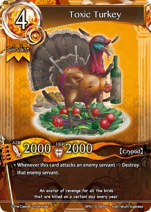 Toxic Turkey (1016) [BP01] - The Caster Chronicles Single