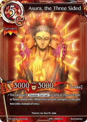 Asura the Three Sided (1046) [BP01] - The Caster Chronicles Single