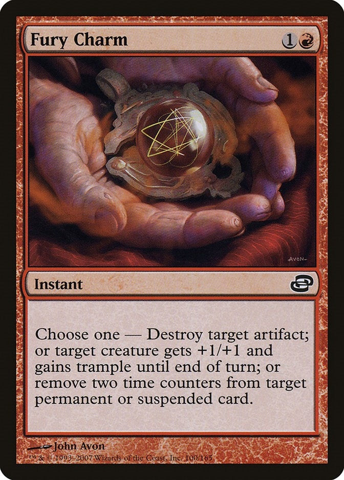 Fury Charm (100) [PLC] - MTG Single