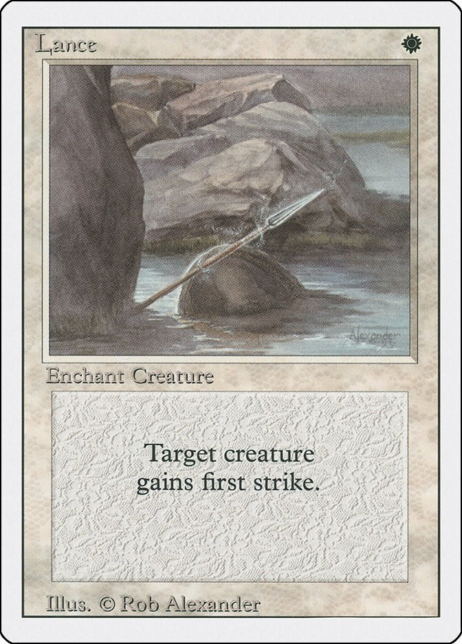 Lance [3ED] - MTG Single
