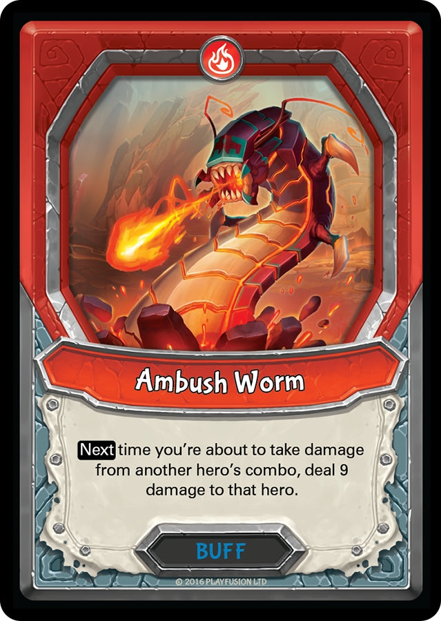 Ambush Worm (Claimed) [AWA] - Lightseekers TCG Single