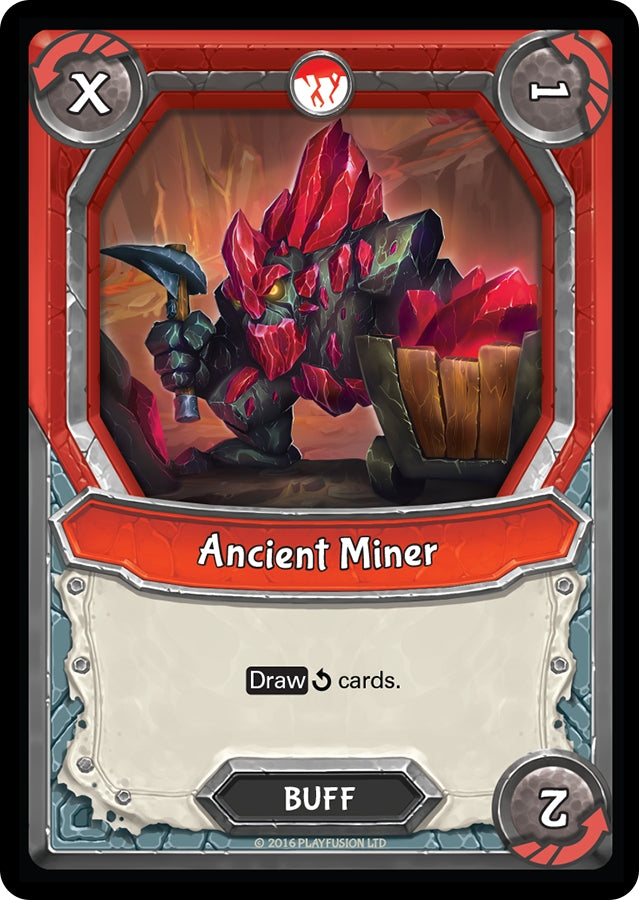 Ancient Miner (Claimed) [AWA] - Lightseekers TCG Single