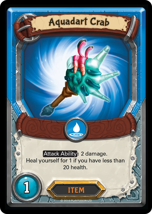 Aquadart Crab (Claimed) [AWA] - Lightseekers TCG Single