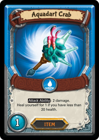 Aquadart Crab (Unclaimed) [AWA] - Lightseekers TCG Single