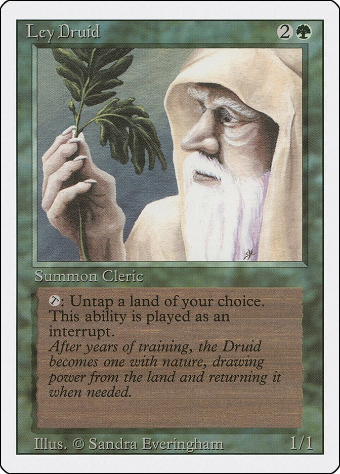 Ley Druid [3ED] - MTG Single