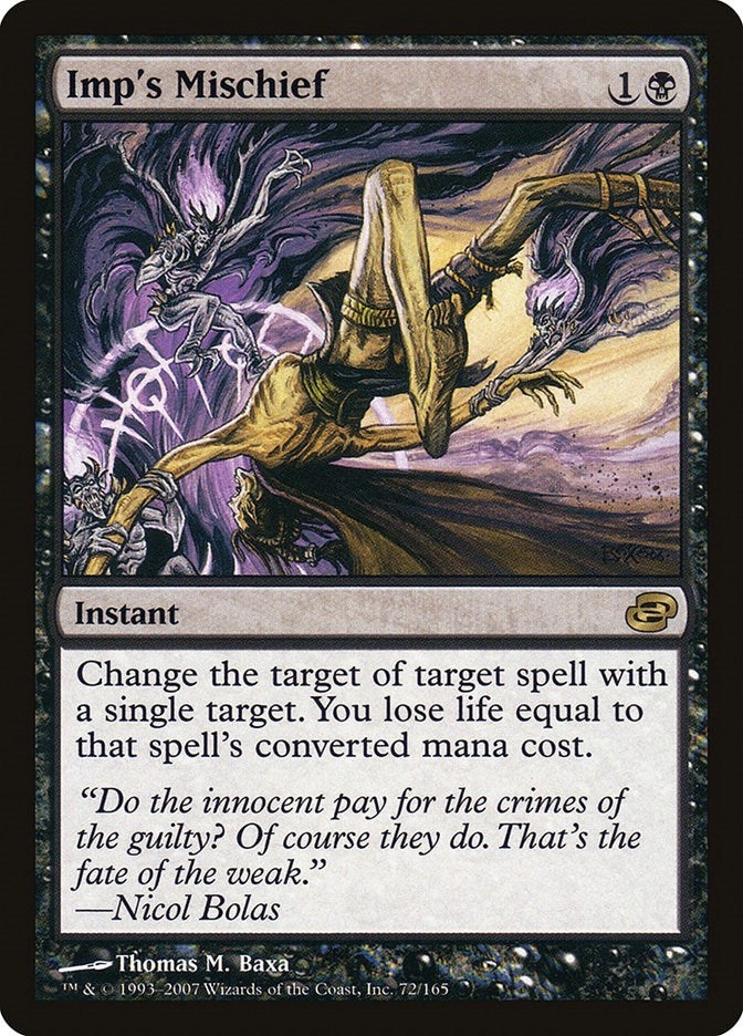 Imp’s Mischief (72) [PLC] - MTG Single