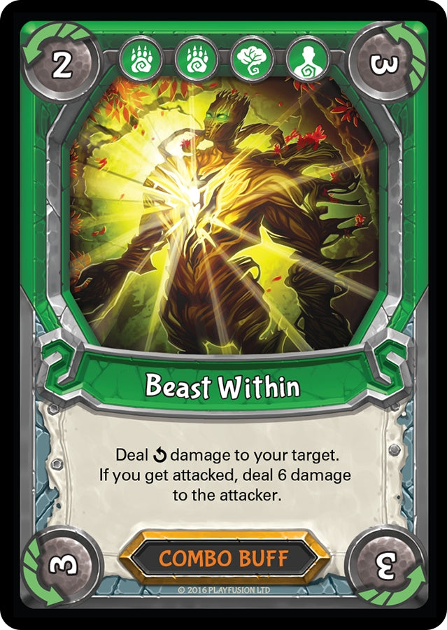 Beast Within (Claimed) [AWA] - Lightseekers TCG Single
