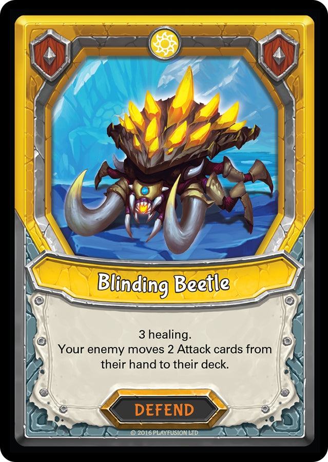 Blinding Beetle (Claimed) [AWA] - Lightseekers TCG Single