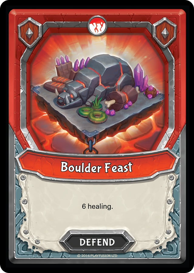 Boulder Feast (Unclaimed) [AWA] - Lightseekers TCG Single