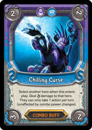 Chilling Curse (Unclaimed) [AWA] - Lightseekers TCG Single