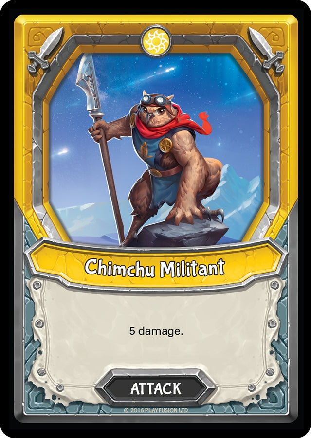 Chimchu Militant (Claimed) [AWA] - Lightseekers TCG Single