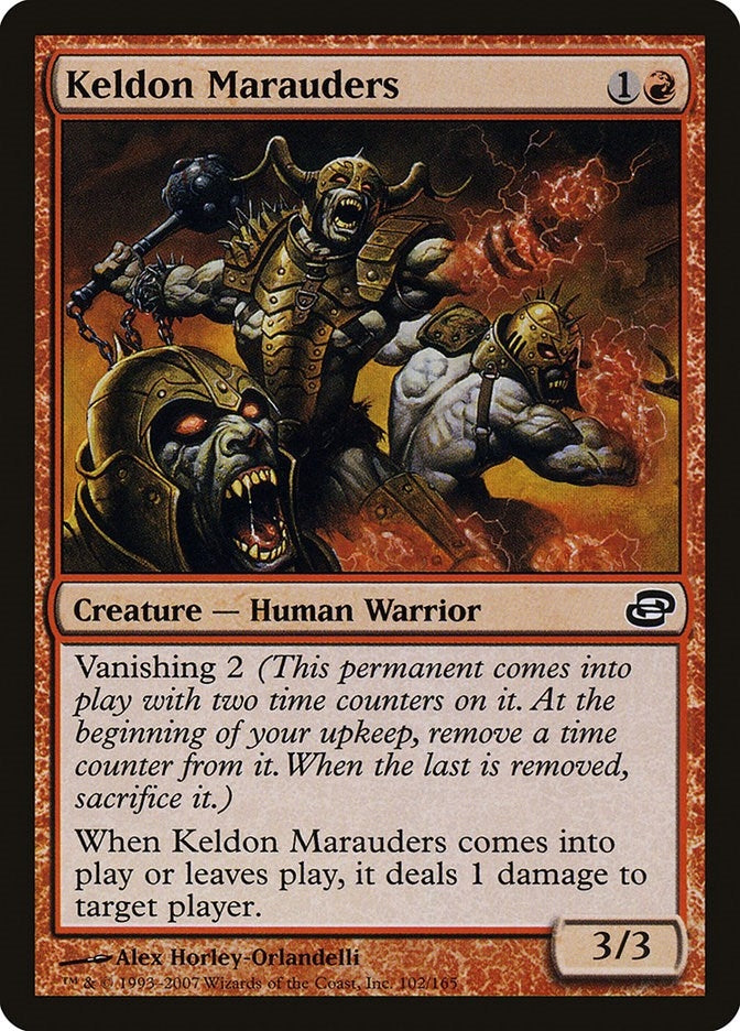 Keldon Marauders (102) [PLC] - MTG Single