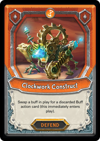 Clockwork Construct (Claimed) [AWA] - Lightseekers TCG Single