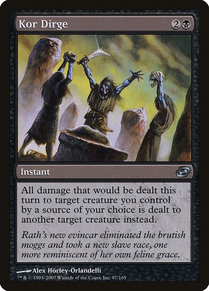 Kor Dirge (87) [PLC] - MTG Single