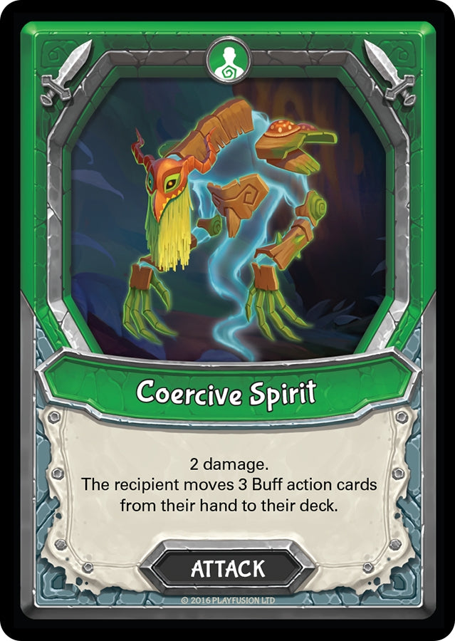 Coercive Spirit (Unclaimed) [AWA] - Lightseekers TCG Single