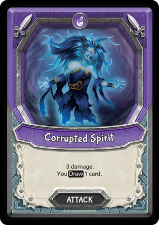 Corrupted Spirit (Unclaimed) [AWA] - Lightseekers TCG Single