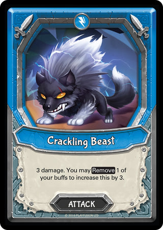 Crackling Beast (Unclaimed) [AWA] - Lightseekers TCG Single