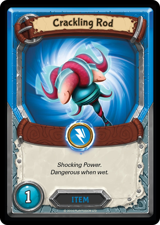 Crackling Rod (Claimed) [AWA] - Lightseekers TCG Single