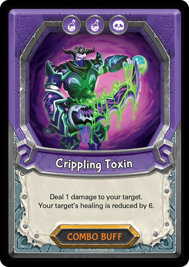 Crippling Toxin (Claimed) [AWA] - Lightseekers TCG Single