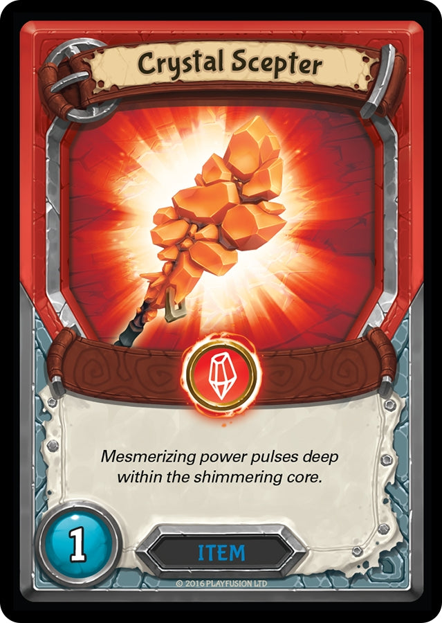 Crystal Scepter (Claimed) [AWA] - Lightseekers TCG Single
