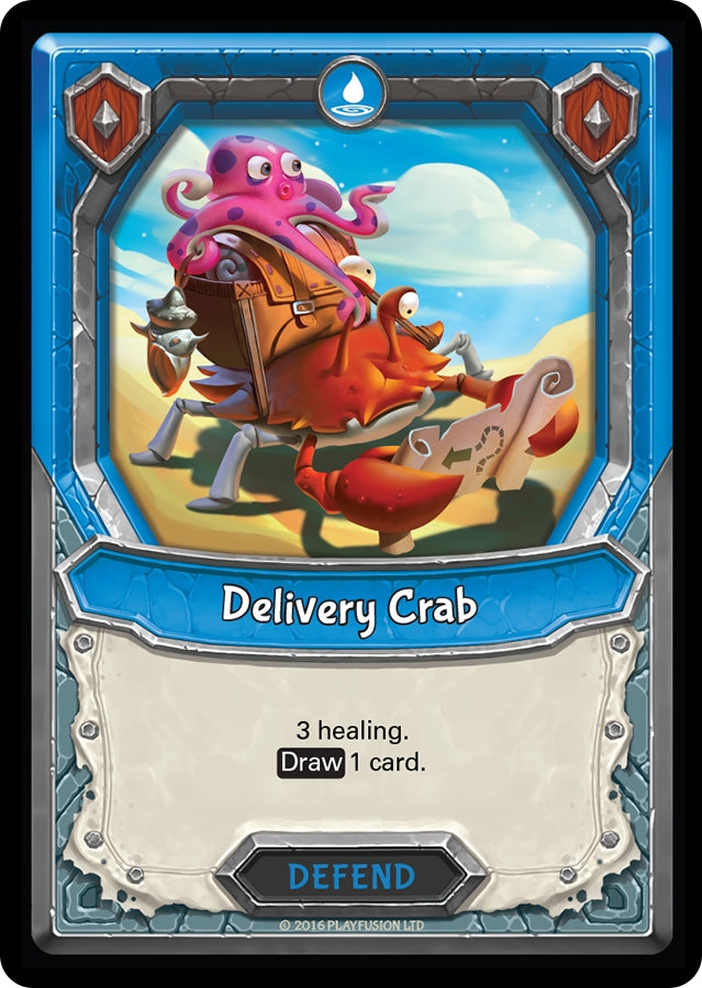 Delivery Crab (Claimed) [AWA] - Lightseekers TCG Single