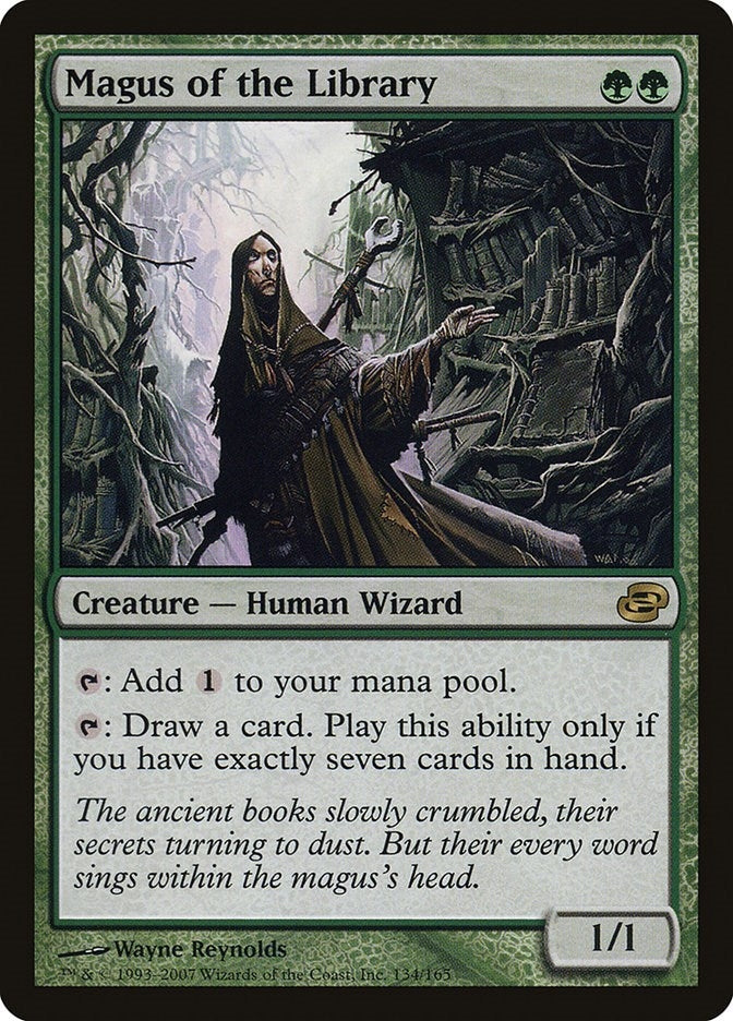 Magus of the Library (134) [PLC] - MTG Single