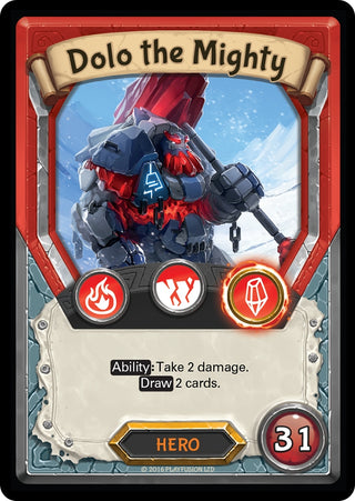 Dolo the Mighty (Claimed) [AWA] - Lightseekers TCG Single